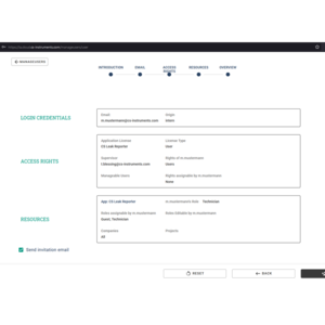 User Interfaces: Create user