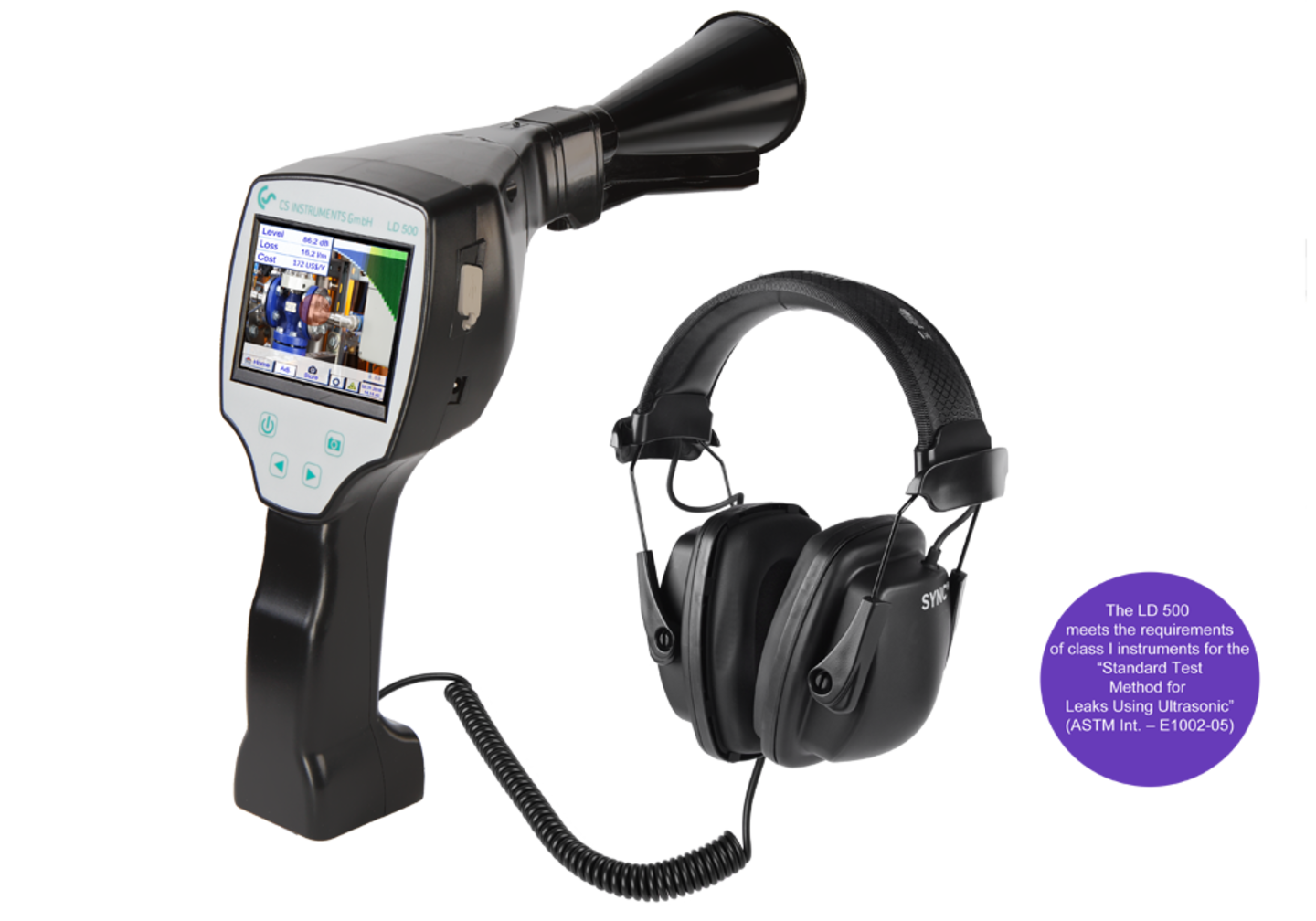 LD 500 - Leak detector for leak calculation