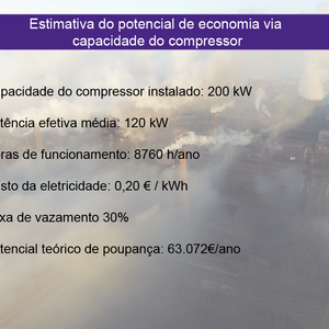 Calcule o seu potencial de poupança!