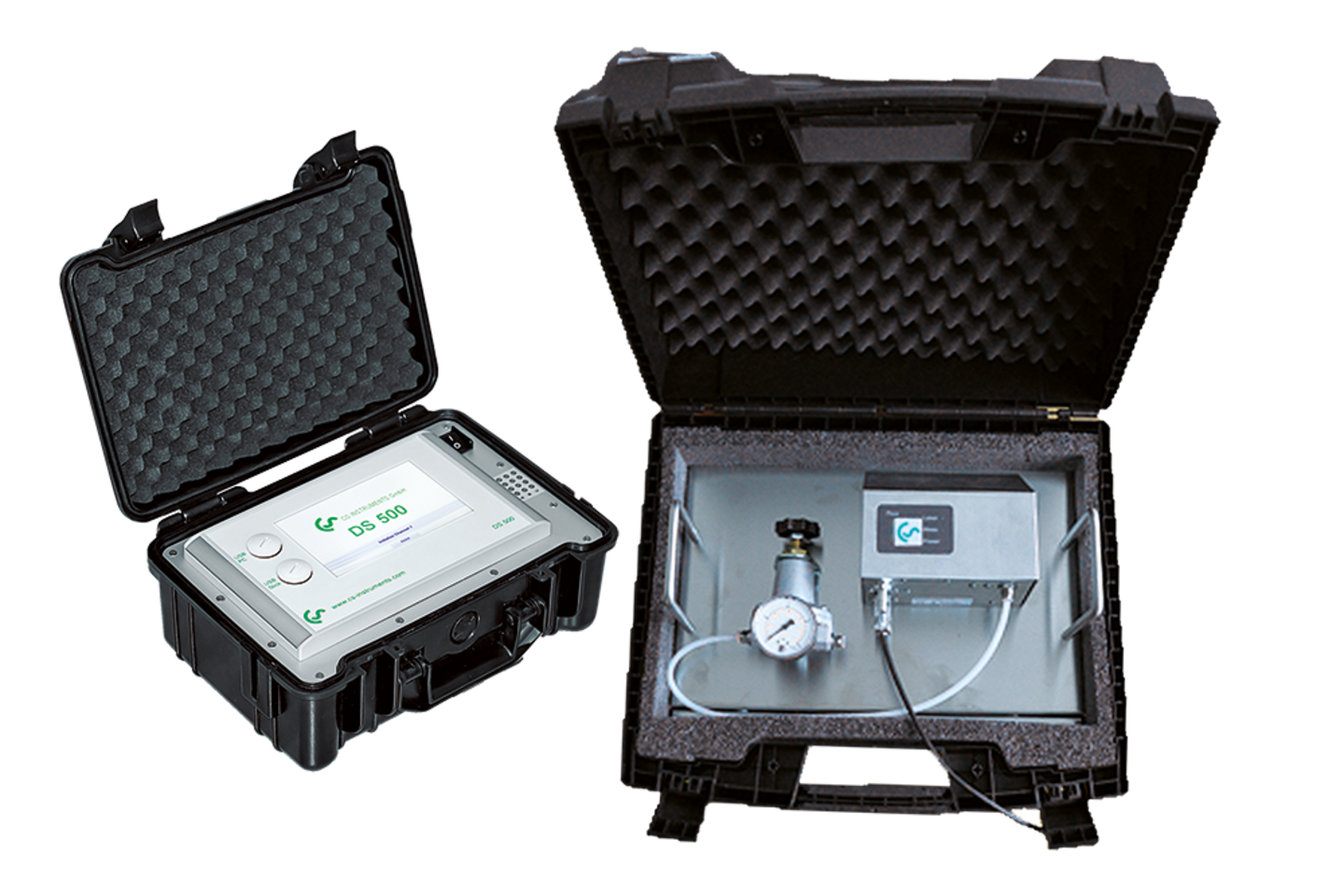 Mobile particle counter PC 400 according to ISO 8573